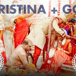 Catholic and hindu wedding video