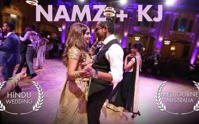 Hindu wedding video melbourne Namz + KJ